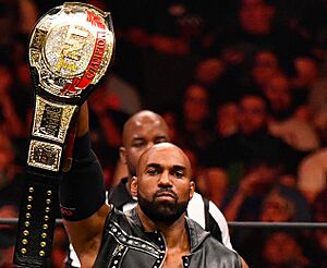 All Elite Wrestling TNT Champion - Scorpio Sky (cropped3)