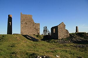 Autumnal light, Magpie Mine - geograph.org.uk - 256765