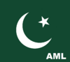 Awami Muslim League Pakistan flag.png