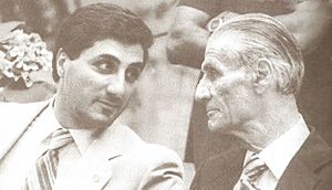 Bachir With His Father Pierre