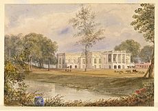 Belvedere House Alipur Calcutta (Kolkata) by William Prinsep 1838