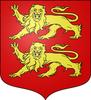 Blason ville fr Montfort-le-Gesnois (Sarthe)