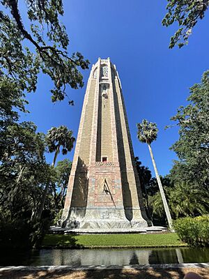 Bok Tower, from behind