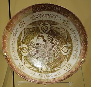 Bowl, lustre-ware, Iran, Kashan, about AD 1260-1280 - Royal Ontario Museum - DSC04809