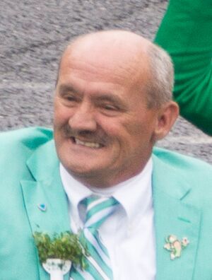 Brendan O'Carroll as the Grand Marshal At The St. Patrick's Day Parade In Dublin (REF-102282).jpg