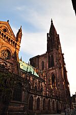 Côté nord de la cathédrale de Strasbourg.jpg
