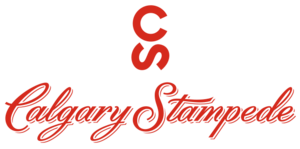 A stylized wordmark saying "Calgary Stampede" below a C lazy-S logo.