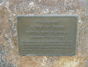 Catlin Illinois Trail of Death marker