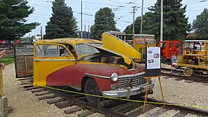 Chicago Milwaukee St. Paul & Pacific No. 30 Inspection Car at the Illinois Railway Museum - August 2018.jpg