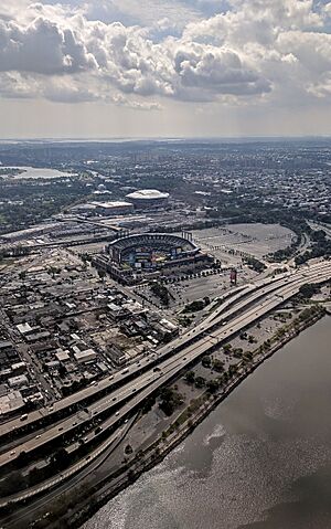 Citi Field and Arthur Ashe Stadium