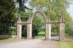 Clytha Park, Monmouthshire - The Gates
