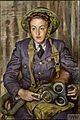 Corporal JM Robins, MM, WAAF (1941) (Art.IWM ART LD 1467)