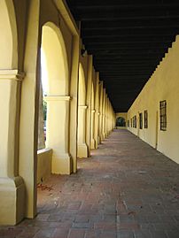Corridor at Mission San Fernando Rey de Espana