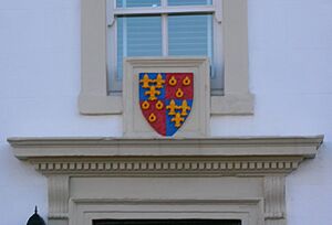 Cross Keys House - Coat of Arms