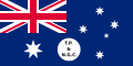 Customs Flag of the Territory of Papua and New Guinea 1949-1952
