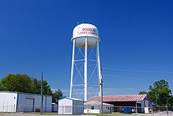 "Eagle Country" water tower in Douglas