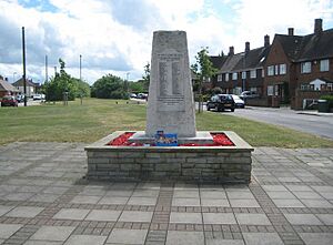 East Bedfont The War Memorial (geograph 2412044)
