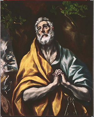 El Greco - The Repentant St. Peter - Google Art Project