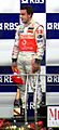 Fernando Alonso 2007 USGP podium