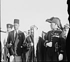 Films taken on the 14th Sept. 1933 when the remains of King Feisal of Iraq was brought to Haifa from Europe to be flown on to Baghdad LOC matpc.13975