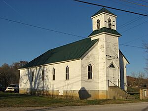 First Baptist Church of West Baden Springs from southwest