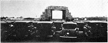 First drive-in theater Camden NJ 1933