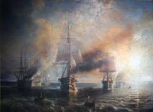 Flotte française se rendant de Cherbourg a Brest-Théodore Gudin-IMG 8921