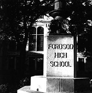 FordsonHighSchoolFlagpole