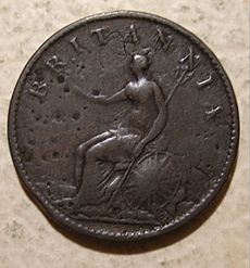 GREAT BRITAIN, GEORGE III -FARTHING 1807 a - Flickr - woody1778a