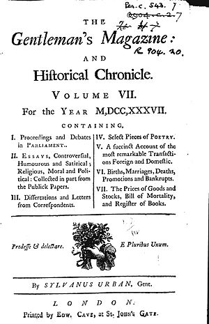 GentlemansMagazine1737Vol7