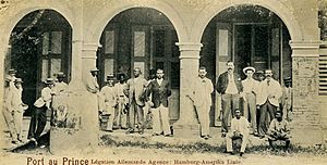 Haiti German legation 1900
