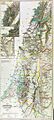 Heinrich Kiepert 1841 map of Palestine (combined)