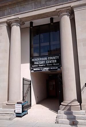 Henderson County History Center and Mineral & Lapidary Museum