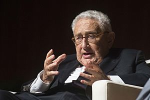 Henry Kissinger at the LBJ Library (2016)