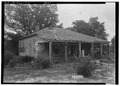Historic American Buildings Survey W. N. Manning, Photographer, July 19, 1935 FRONT AND SIDE VIEW, N.W. - The Birds' Nest, U.S. Route 43, Vilula, Perry County, AL HABS ALA,57-VILU,1-1