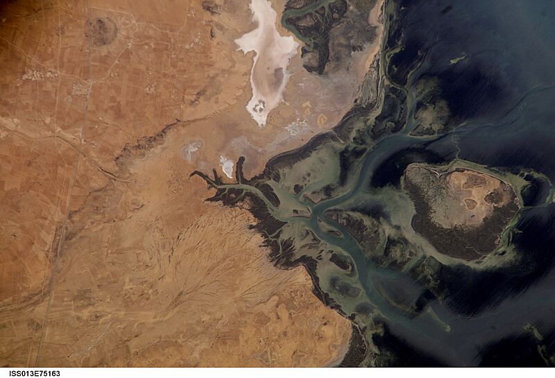 ISS013-E-75163 - View of Tunisia