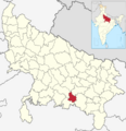 India Uttar Pradesh districts 2012 Kaushambi