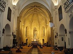 Interior de la iglesia de San Hipólito de Córdoba