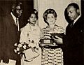 Jackie Robinson, Mary Dee, Dolly Banks, MLK, 1962