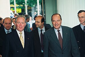 Jacques Santer & Jacques Chirac - 1997