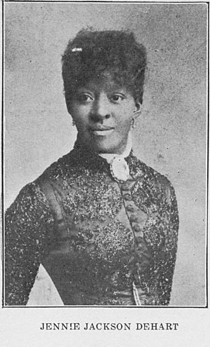 Jennie Jackson DeHart, from a 1911 publication.
