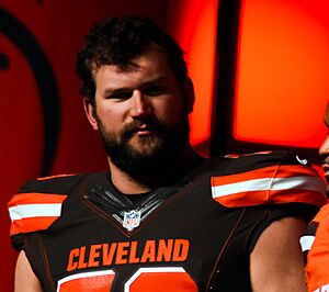 Joe Thomas Cleveland Browns New Uniform Unveiling (16968332879)