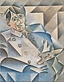 Juan Gris - Portrait of Pablo Picasso - Google Art Project