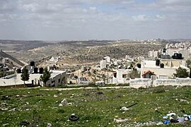 Judean Hills from Ramallah