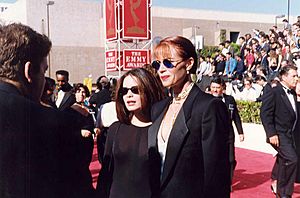 Lauren Holly at the 1991 Emmy Awards