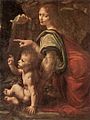 Leonardo da Vinci - Virgin of the Rocks (detail) - WGA12696