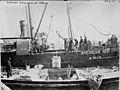 Loading A.R.C. (American Red Cross) ships at Piraeus LCCN2014716078