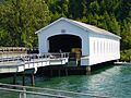 Lowell Covered Bridge - Lowell Oregon