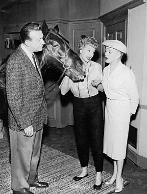 Lucy wins racehorse 1958