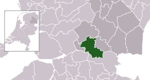 Map - NL - Municipality code 1690 (2009)
